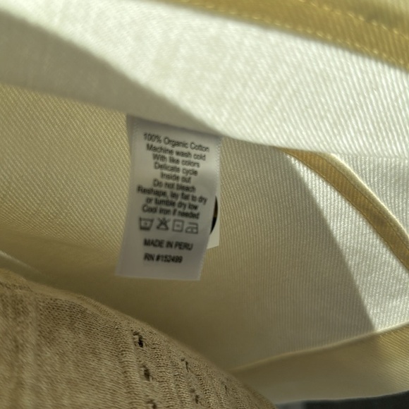NWT Amour Vert Rylee Organic Cotton Jacket, Medium, Ivory - Picture 9 of 9